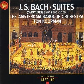 巴赫 管弦乐组曲 (全四曲)_古典纯音乐名盘CD