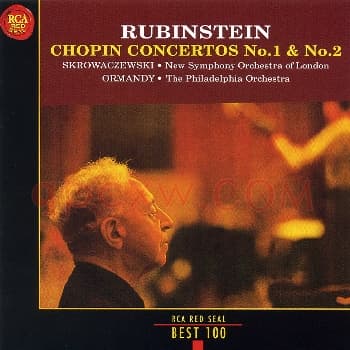 肖邦 第1第2钢琴协奏曲 (全二部)_古典纯音乐名盘CD