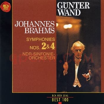 勃拉姆斯交响曲全集之 第二第四交响曲_古典纯音乐名盘CD