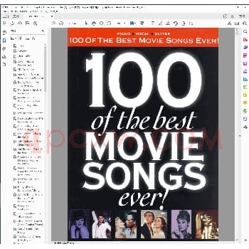 100首最佳电影歌曲精选(钢琴声乐吉他)_钢琴曲谱教程电子书