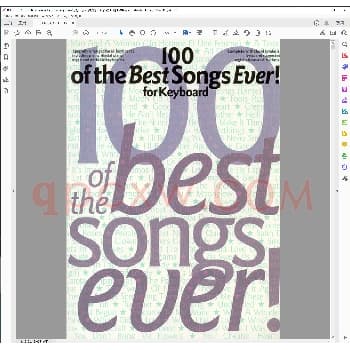 100首最佳歌曲精选(键盘版)_钢琴曲谱教程电子书
