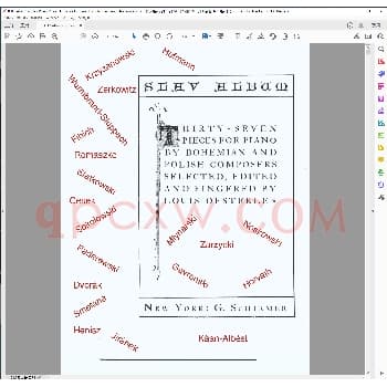斯拉夫钢琴曲集37首波西米亚与斯拉夫作曲家钢琴作品_钢琴曲谱教程电子书