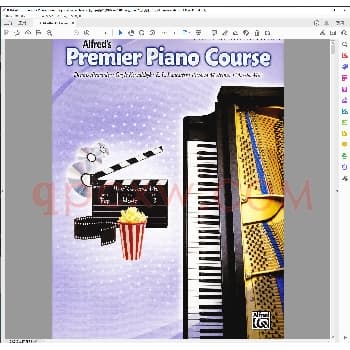 阿尔弗雷德premier钢琴教程流行与电影金曲第三册_钢琴曲谱教程电子书