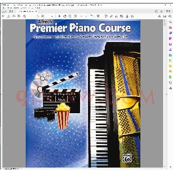 阿尔弗雷德premier钢琴教程流行与电影金曲第五册_钢琴曲谱教程电子书