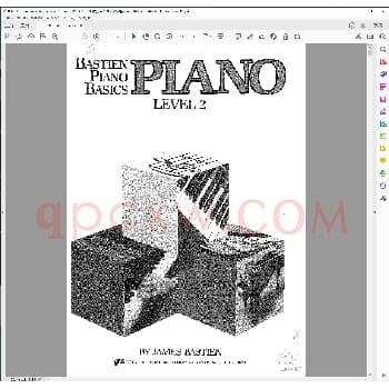 巴斯蒂安钢琴基础教程第二级钢琴Wp202_钢琴曲谱教程电子书