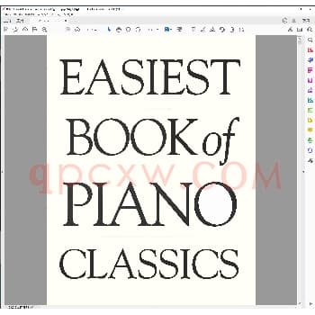 最简单的钢琴经典名曲集_钢琴曲谱教程电子书