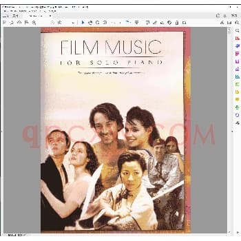 电影音乐钢琴独奏曲集_钢琴曲谱教程电子书