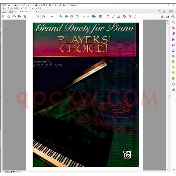 钢琴二重奏演奏者之选_钢琴曲谱教程电子书