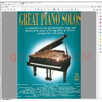 伟大钢琴独奏曲集电影篇_钢琴曲谱教程电子书