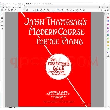 现代钢琴教程第一级_钢琴曲谱教程电子书