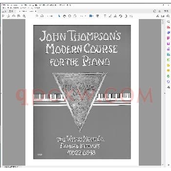 现代钢琴教程第五级_钢琴曲谱教程电子书