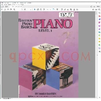 钢琴基础第一级_钢琴曲谱教程电子书