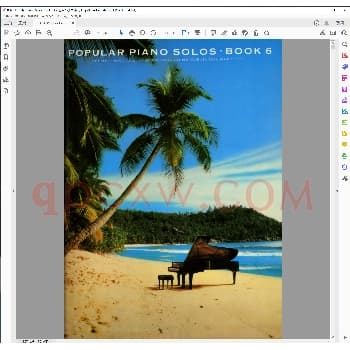 流行钢琴独奏曲集第六册_钢琴曲谱教程电子书