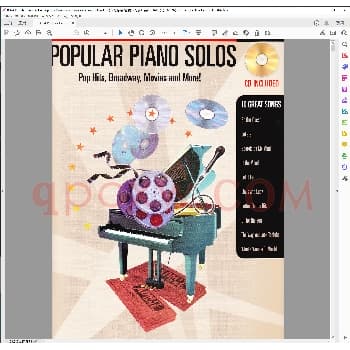 流行钢琴独奏流行金曲百老汇电影等第五级_钢琴曲谱教程电子书