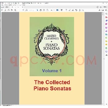 钢琴奏鸣曲全集第一册_钢琴曲谱教程电子书